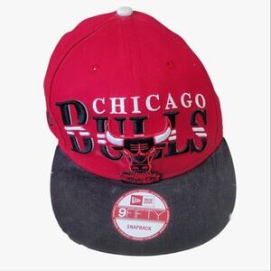 Chicago Bulls New Era Hardwood Classics Embroidered Snapback Red Hat OS